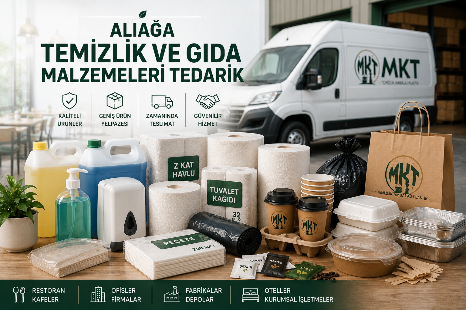 Aliağa'da İşletmeler İçin Temizlik ve Sarf Malzemesi Seçerken Nelere Dikkat Edilmeli?